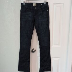 Dylan George Sandra Baby Boot Indigo Ring Spun Denim Jeans